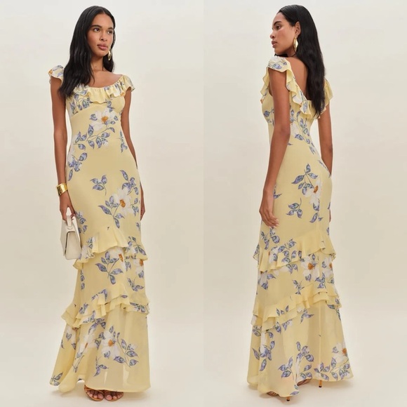 Reformation Dresses & Skirts - REFORMATION Tripoli Dress in New Day 8